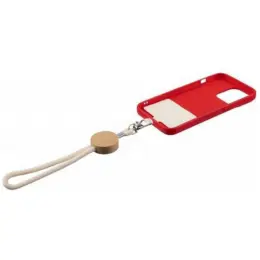 Phone Bamboo Disc Cotton Cell Phone Holder